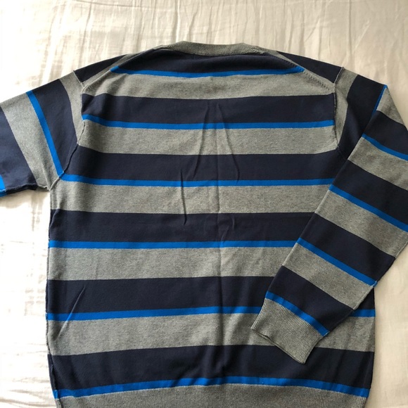 French Connection vneck sweater great colors L - Picture 4 of 4